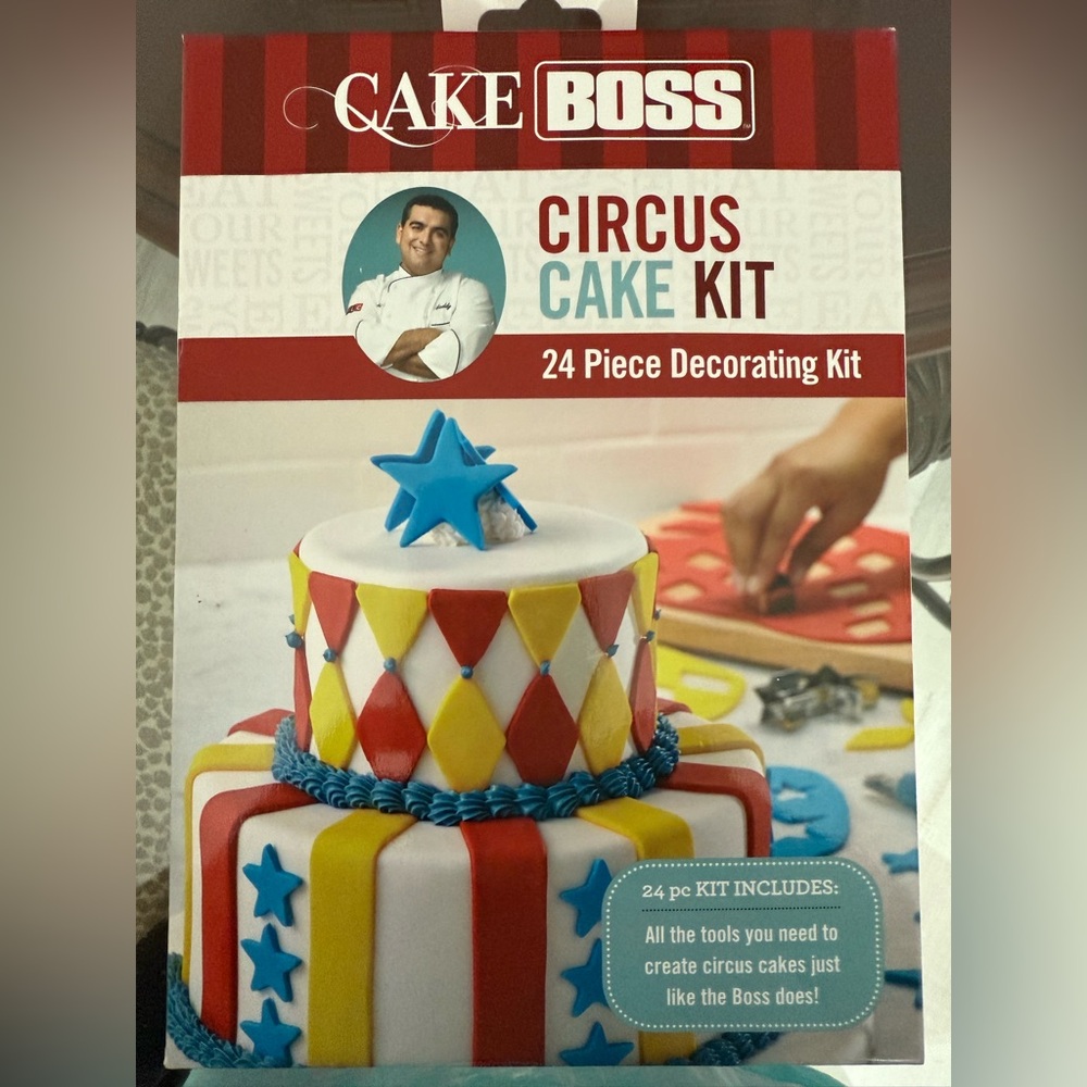 Circus Cake decorating kit